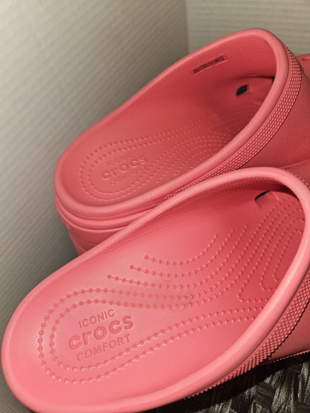 CROCS chunky platform